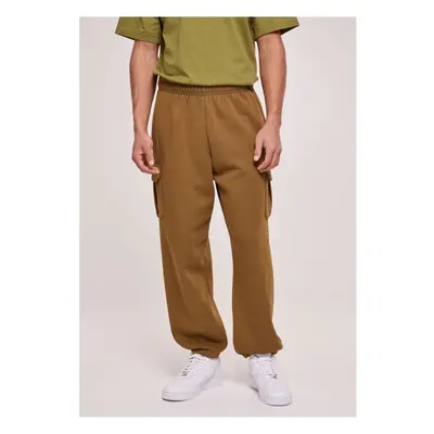 Acid Washed Cargo Summer Sweatpants - Olive