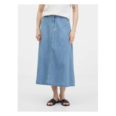 Orsay Light Blue Women's Denim Skirt - Women's