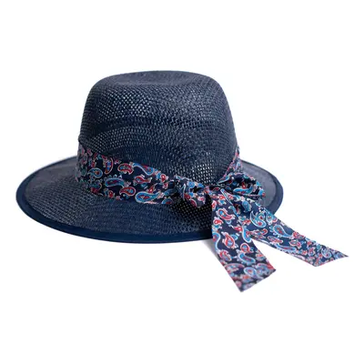 Art Of Polo Woman's Hat cz24137-6 Navy Blue