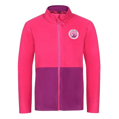 Children's fleece sweatshirt ALPINE PRO SIUSO cabaret