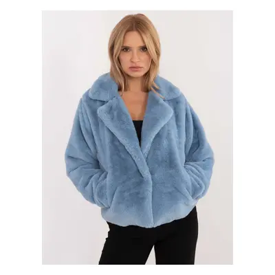 Blue jacket with pockets