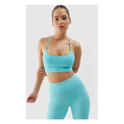 Women's 4F Low Support Sports Bra - Blue