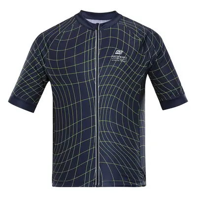 Men's cycling jersey ALPINE PRO SAGEN mood indigo variant pa