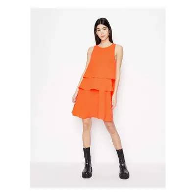 Orange dress Armani Exchange - Women