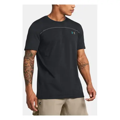 Under Armour UA Rush Seamless Wordmark T-Shirt SS-BLK - Men's