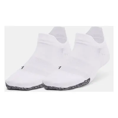 Under Armour Socks UA Breathe No Show Tab 2pk-WHT - Women