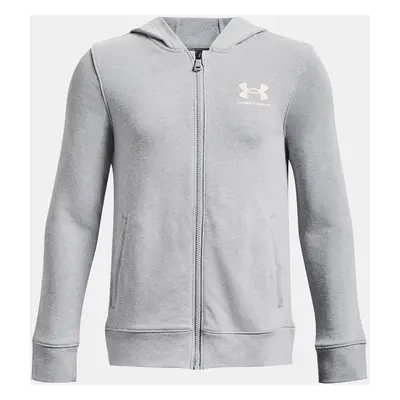 Under Armour Sweatshirt UA Rival Terry FZ Hoodie-GRY - Guys