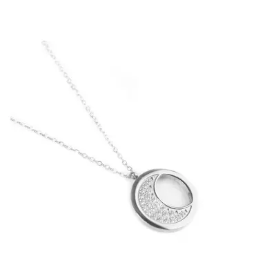 VUCH Silver moon pendant