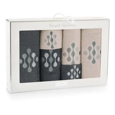 Zwoltex Unisex's Towel Set Krople