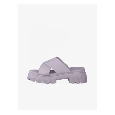 Tamaris Light Purple Slippers - Ladies