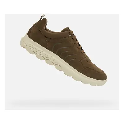 Khaki men's sneakers Geox Spherica - Men's