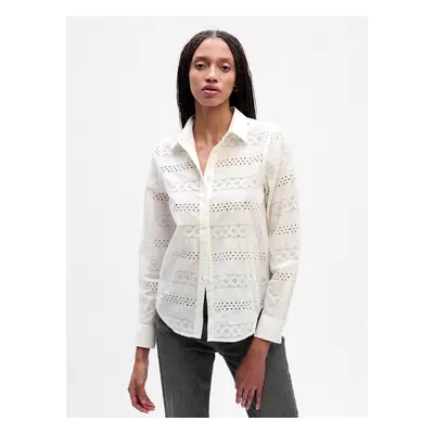 GAP Crop Lace Shirt - Women's