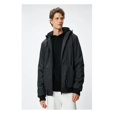 Koton Men's Black Jacket