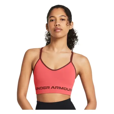 Under Armour UA Seamless Low Long Bra - pink