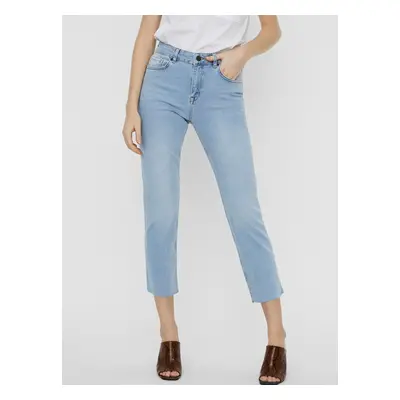 Light blue straight fit jeans Noisy May Jenna - Women