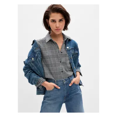 GAP Flannel Plaid Shirt - Women