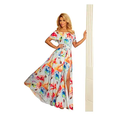 Long dress with ruffle Numoco