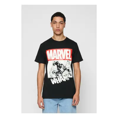 Black Avengers Smashing Hulk T-shirt