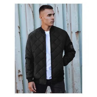 DStreet Kurtka męska pikowana bomber jacket czarna