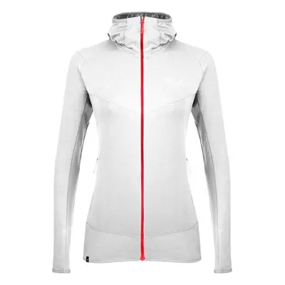 Women's sweatshirt Salewa Light Micro PL White Melange