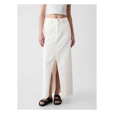 GAP Denim maxi skirt - Women