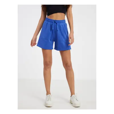 Blue Ladies Tracksuit Shorts JDY Paris - Ladies