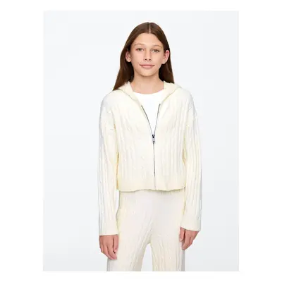 GAP Children's zip sweater CashSoft - Girls