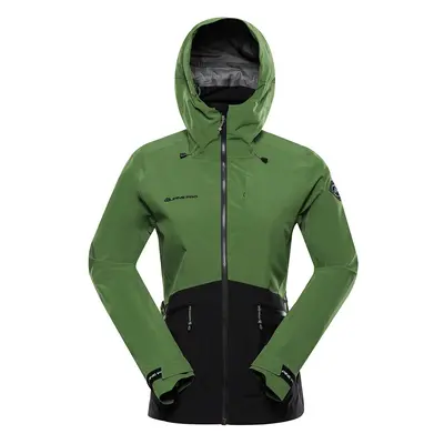 Women's jacket with PTX membrane ALPINE PRO ZARRA treetop