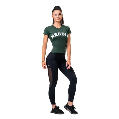 Women's T-shirt Nebbia Hero dark green