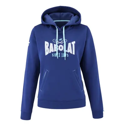 Babolat Exercise Hood Sweat Women Estate Blue Women's Sweatshirt