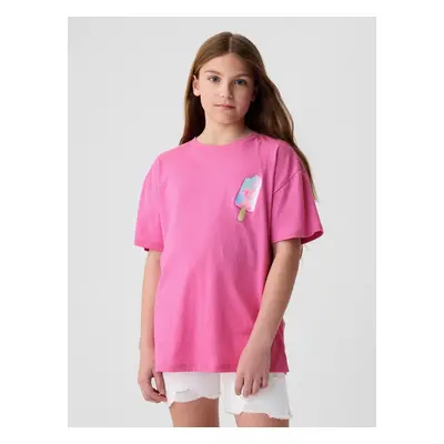 GAP Kids ́s Cotton T-Shirt - Girls