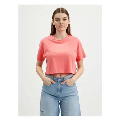 Brick crop top T-shirt Noisy May Alena - Women