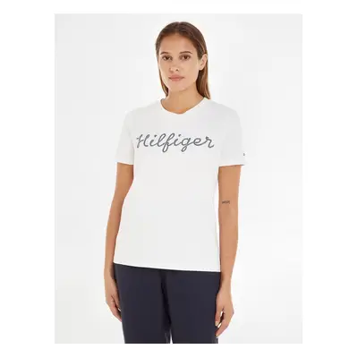 White Women's T-Shirt Tommy Hilfiger - Women