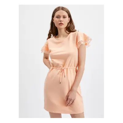 Orsay Apricot Womens Sweatshirt Dress - Women