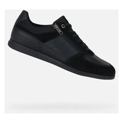 Black men's sneakers Geox Renan - Men's