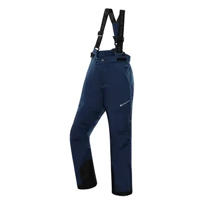 Children's ski pants with PTX membrane ALPINE PRO OSAGO gibraltar sea