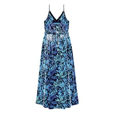 WOMEN'S DRESS L-SU-4062 L.Blue