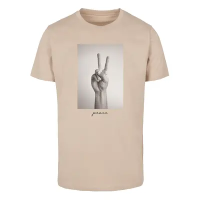 Men's T-shirt Peace - beige