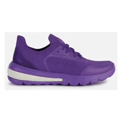 Purple women's sneakers Geox Spherica Actif - Women's