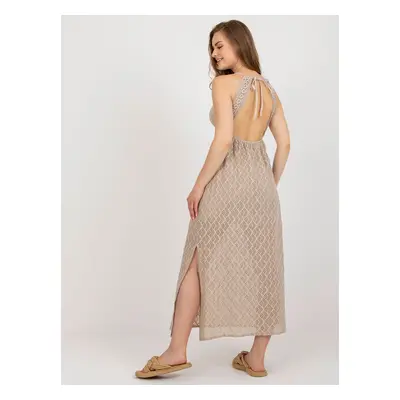 Dress-TW-SK-BI-8676.22-beige