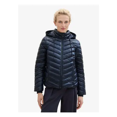 Dark Blue Women's Quilted Jacket Tom Tailor - Women