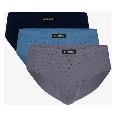 Men's classic briefs ATLANTIC 3Pack - multicolor