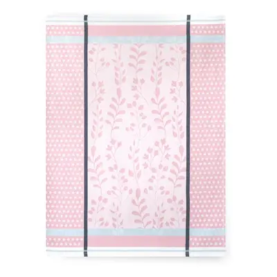 Zwoltex Unisex's Dish Towel Flora Pink/Pattern