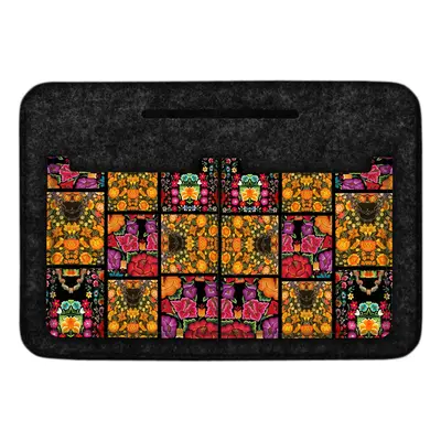 Bertoni Unisex's Felt Bag Organiser Frida Flowers