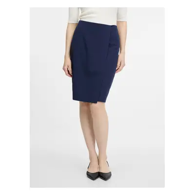 Orsay Dark blue ladies pencil skirt - Ladies