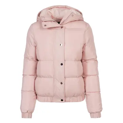 Women's pink hooded jacket