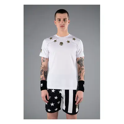 Men's T-Shirt Hydrogen Star Tech Tee White/Gold