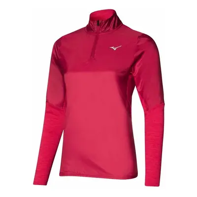 Women's Mizuno Hybrid LS HZ / Rose Red Sweatshirt