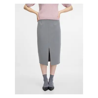 Grey women's sheath midi skirt ORSAY - Women's