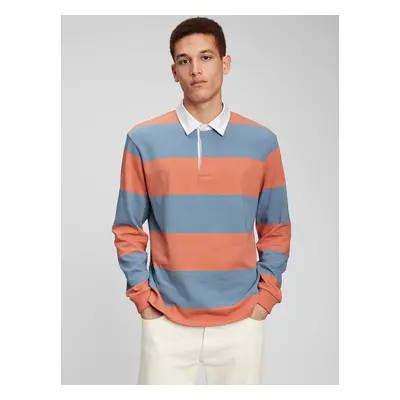 GAP Striped Rugby Polo T-Shirt - Men